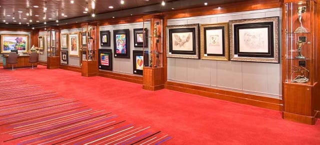 Norwegian Jewel Art Gallery