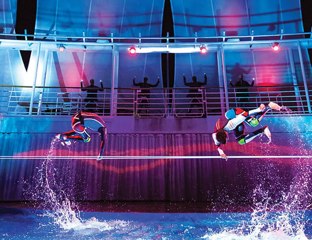 Wonder of the Seas Aquatheater Shows