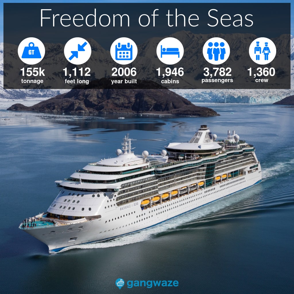 Freedom of the Seas Infographic