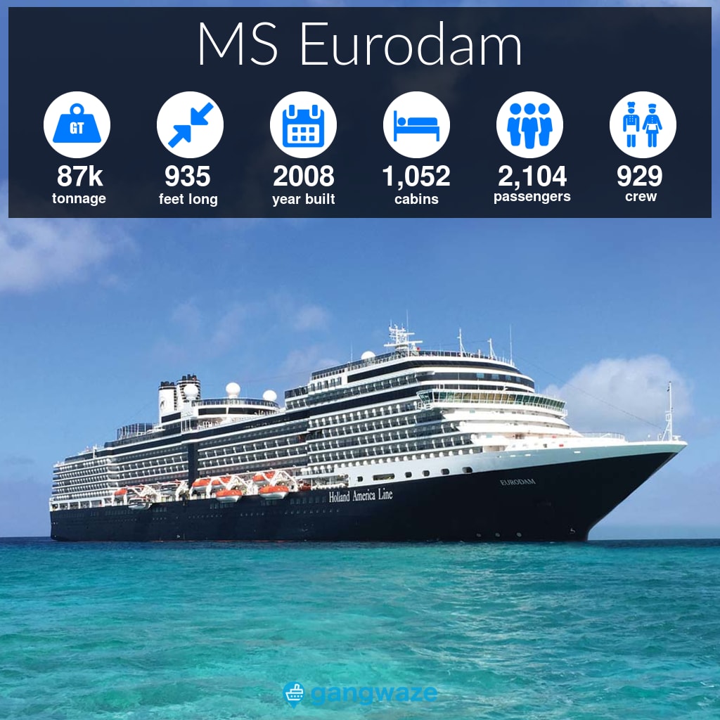 MS Eurodam Infographic