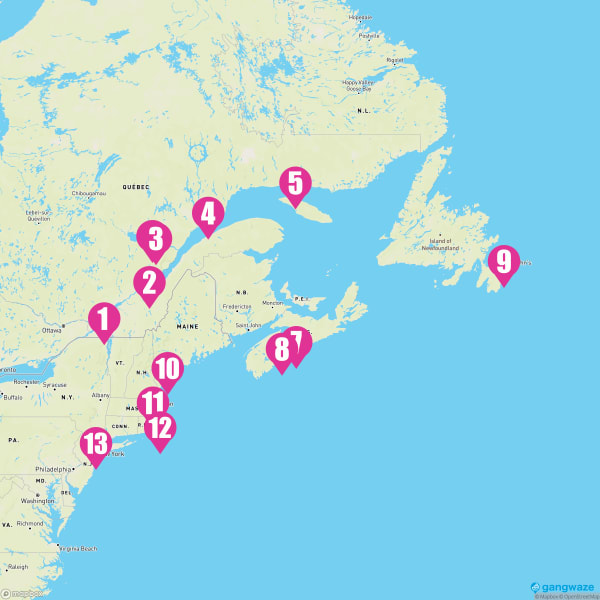 Azamara Quest September 23, 2025 Cruise Itinerary Map