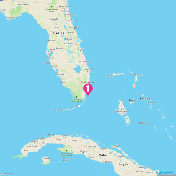 Carnival Conquest January 16, 2026 Cruise Itinerary Map