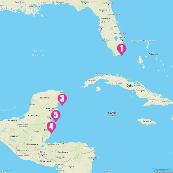 Carnival Magic April 28, 2024 Cruise Map & Port Info