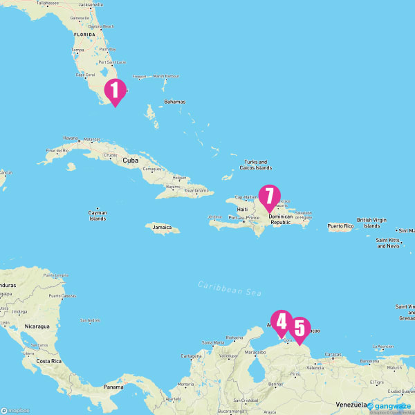Carnival Magic December 14, 2024 Cruise Map & Port Info
