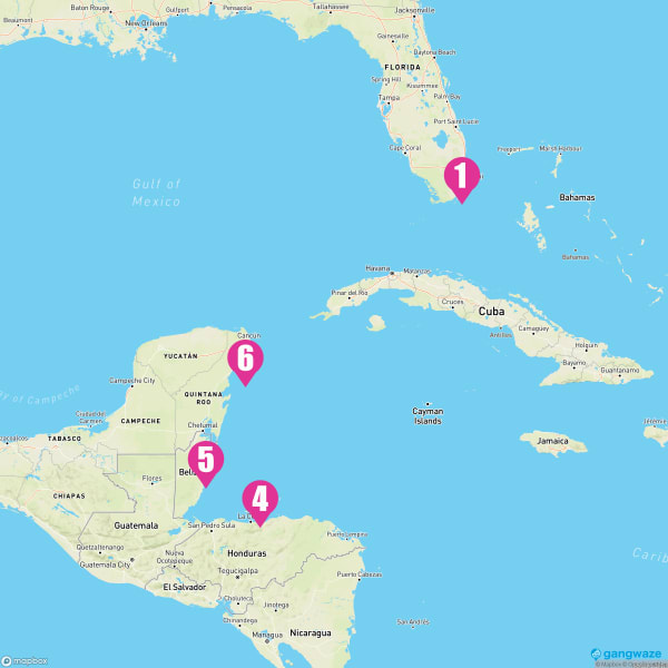 Carnival Magic May 11, 2025 Cruise Itinerary Map