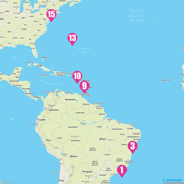 Celebrity Eclipse April 27, 2024 Cruise Itinerary Map