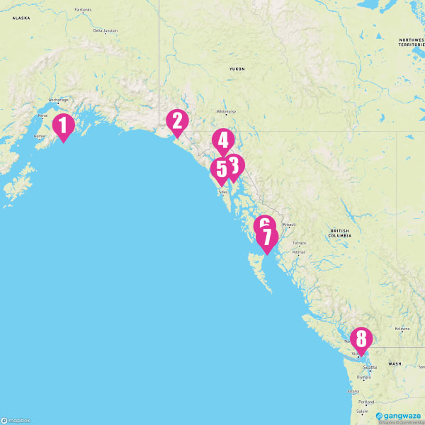 Celebrity Millennium May 19, 2023 Cruise Itinerary Map