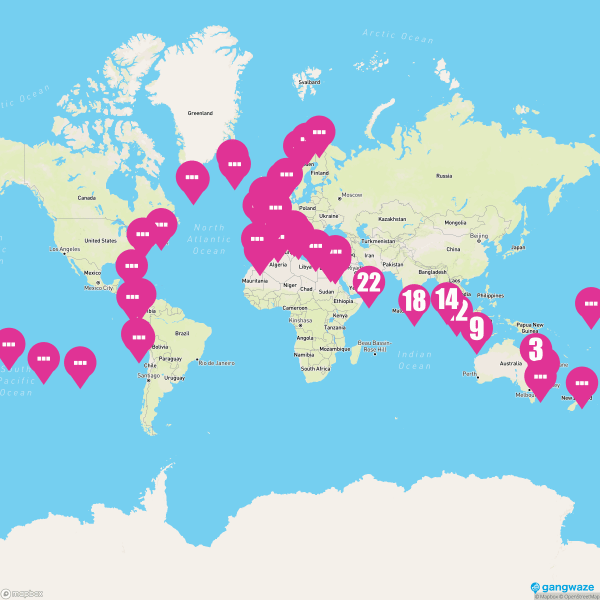 Crown Princess June 6, 2025 Cruise Itinerary Map