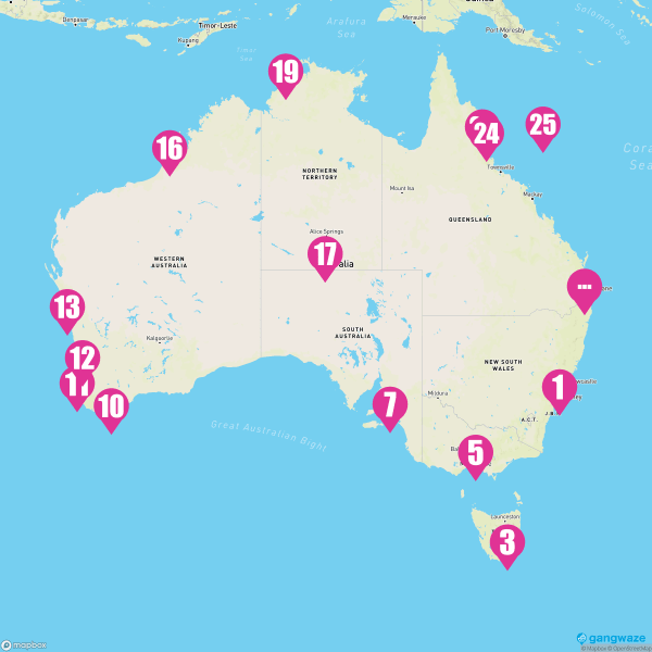 Crown Princess March 19, 2025 Cruise Itinerary Map