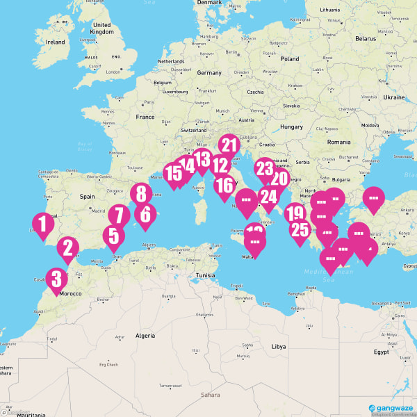 Crystal Symphony May 20, 2024 Cruise Map & Port Info