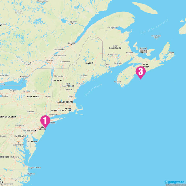 Liberty of the Seas June 11, 2024 Cruise Itinerary Map