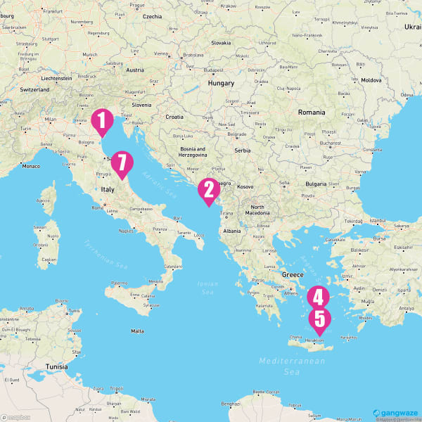 MSC Lirica July 6, 2024 Cruise Map & Port Info