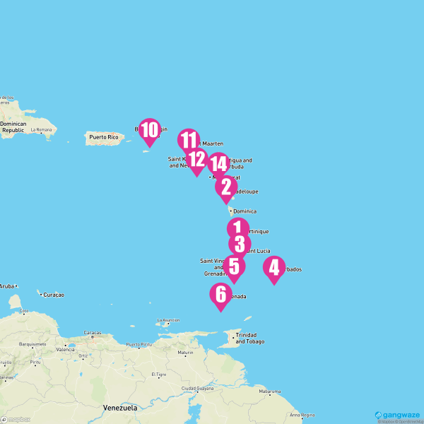 MSC Virtuosa November 23, 2024 Cruise Itinerary Map