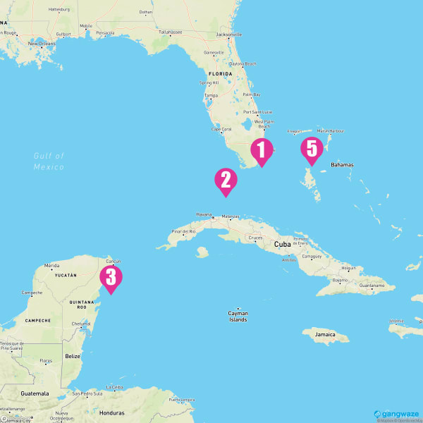 Norwegian Sky August 30, 2024 Cruise Itinerary Map