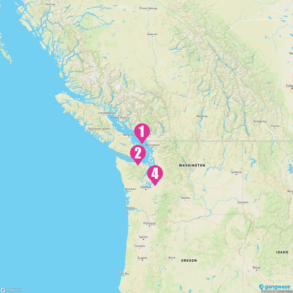 Royal Princess April 30, 2023 Cruise Itinerary Map