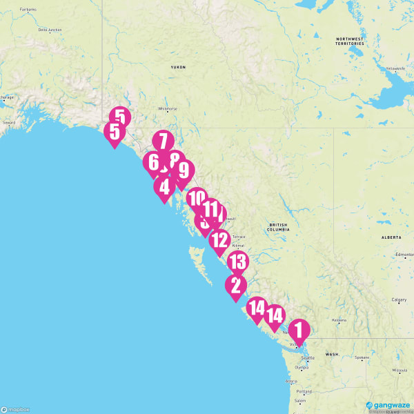 Seabourn Odyssey July 26, 2024 Cruise Itinerary Map