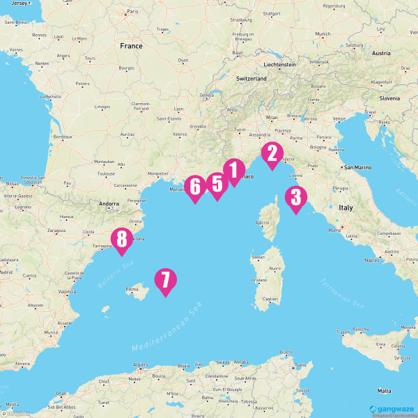 Seabourn Sojourn October 26, 2024 Cruise Itinerary Map