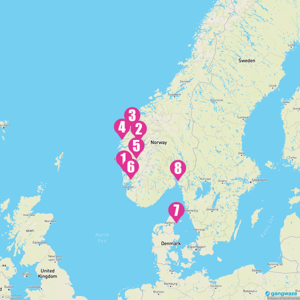 SeaDream II August 2, 2025 Cruise Itinerary Map