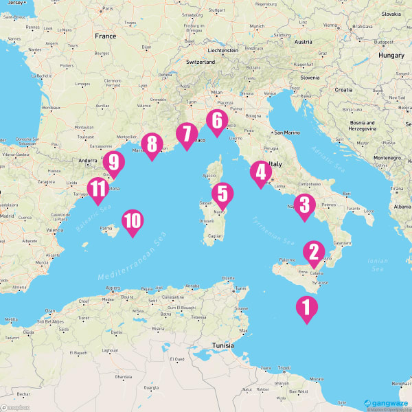 Seven Seas Voyager May 29, 2024 Cruise Itinerary Map