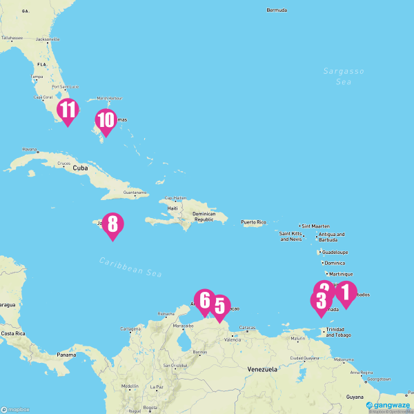 Sirena January 29, 2025 Cruise Itinerary Map