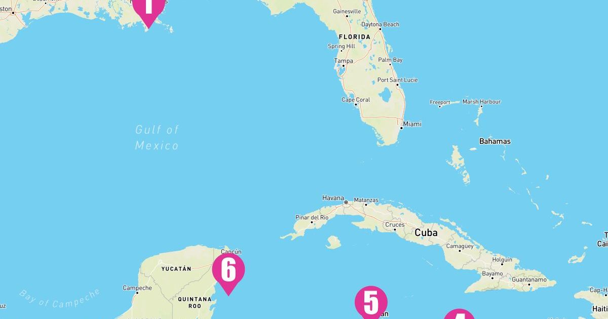 Carnival Liberty January 19th, 2025 Cruise Map & Port Info Gangwaze