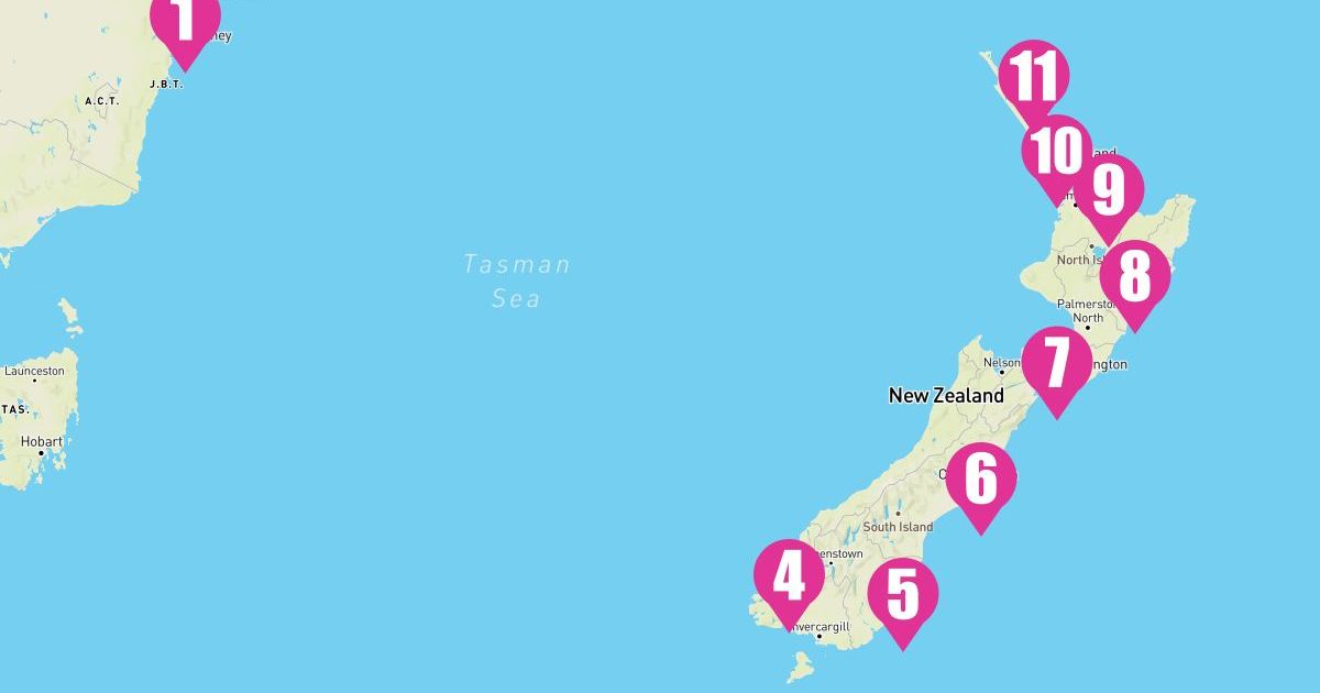 Crown Princess January 11th, 2025 Cruise Map & Port Info Gangwaze
