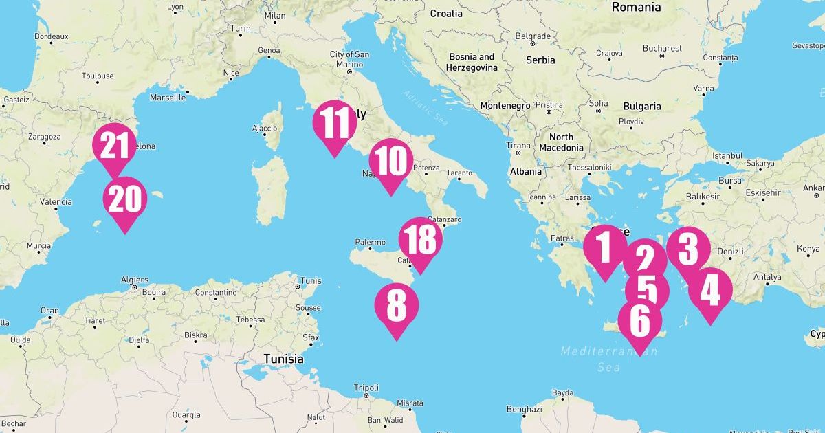 Majestic Princess June 20th, 2025 Cruise Map & Port Info Gangwaze