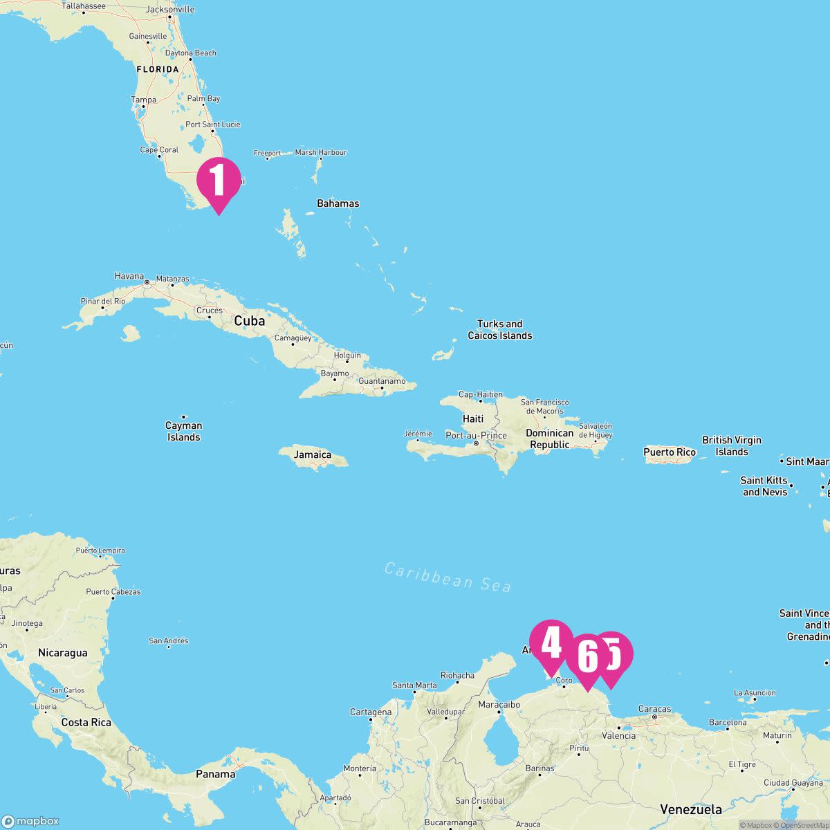 Carnival Horizon February 1st, 2025 Cruise Map & Port Info