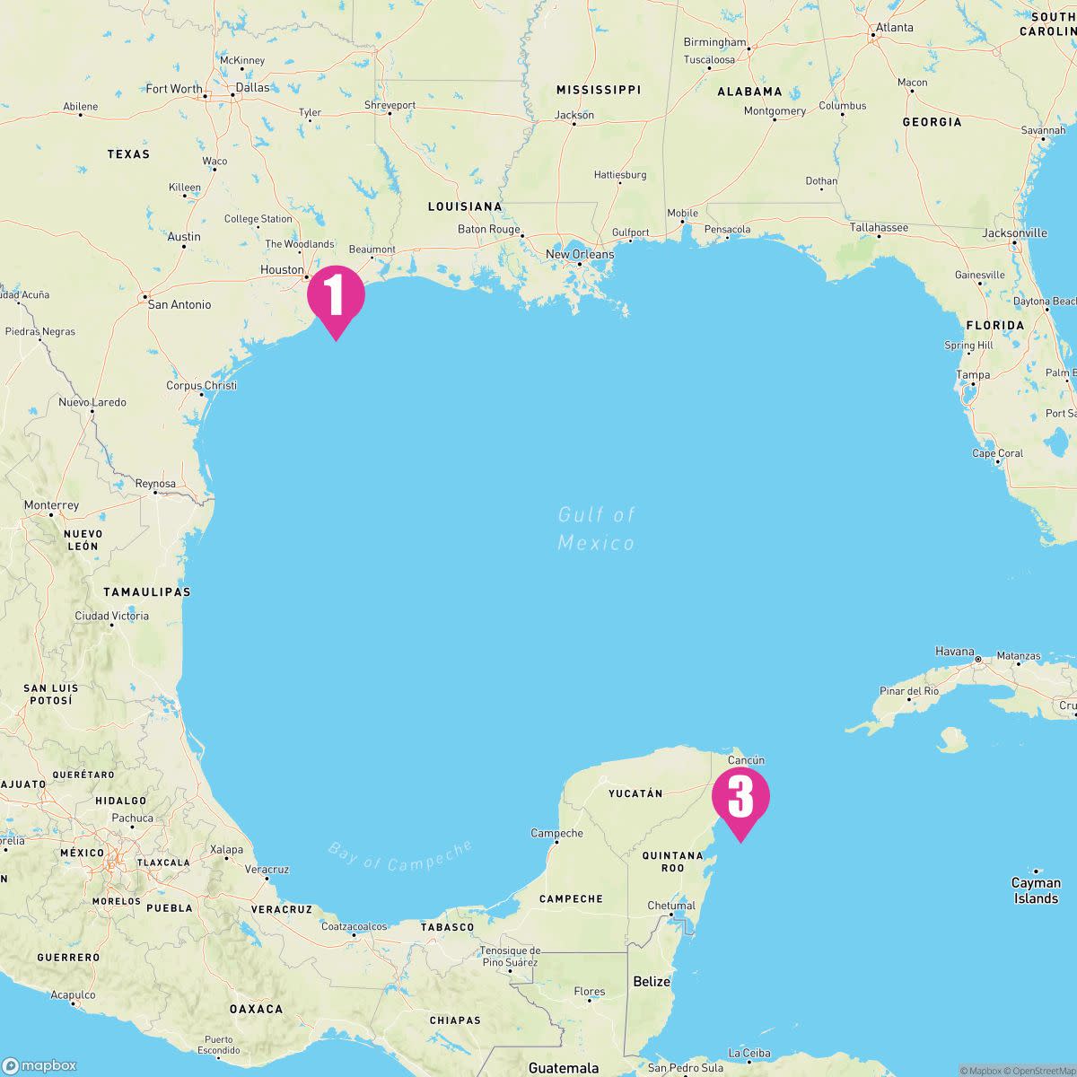 Mariner of the Seas February 27th, 2025 Cruise Map & Port Info