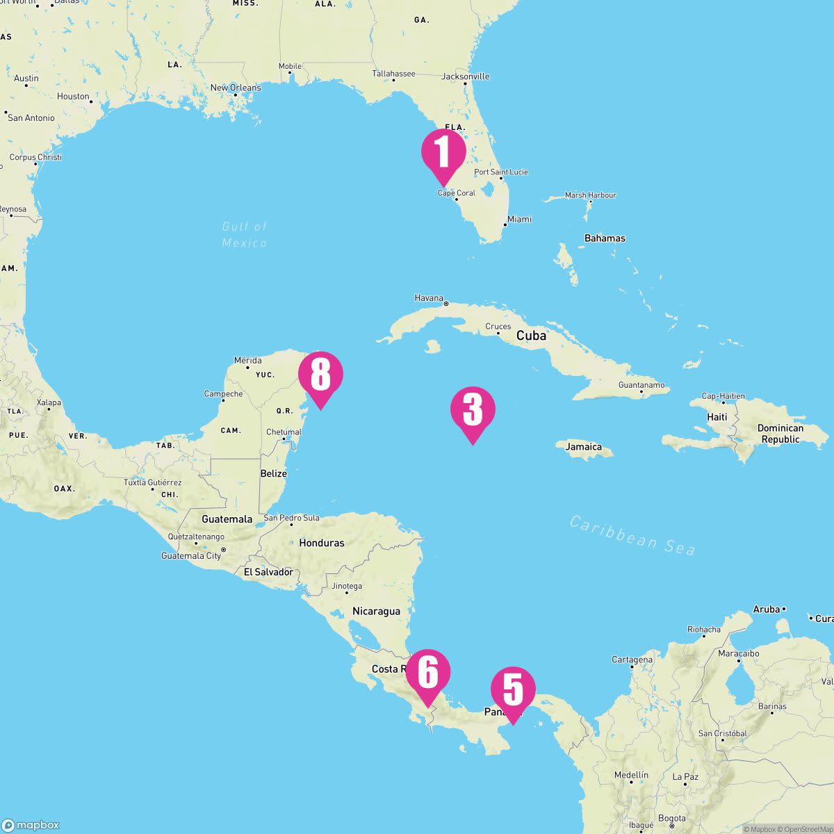 Serenade of the Seas January 31st, 2025 Cruise Map & Port Info