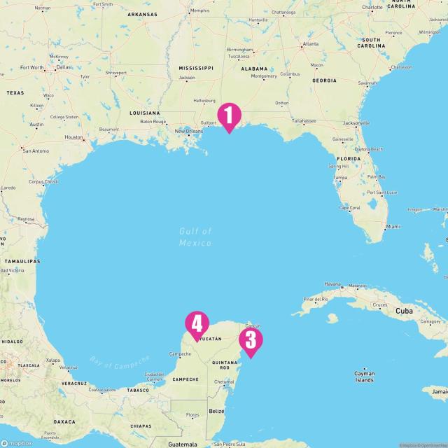 Carnival Spirit October 28th, 2025 Cruise Map & Port Info
