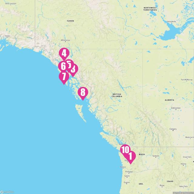 Carnival Spirit September 16th, 2025 Cruise Map & Port Info