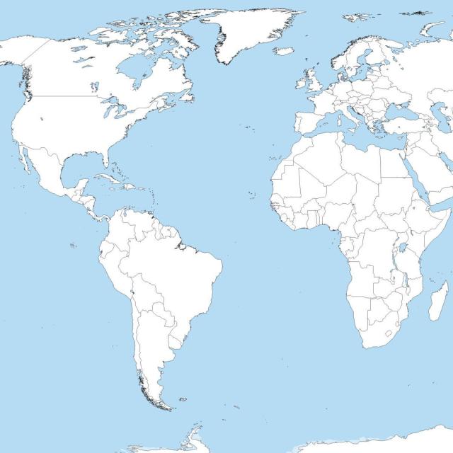 Queen Mary 2 - October 20, 2027 Itinerary Map with Port Markers