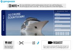 Free Printable Cruise Ticket