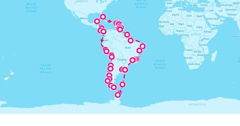 Parati Cruise Port - 74 Night Circle South America Grand Voyage (Miami Roundtrip)