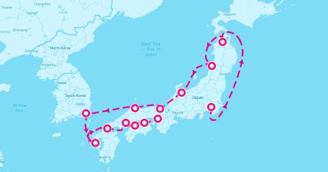 Takamatsu Cruise Port - 14 Night Japan Intensive: Tokyo Hiroshima & Kobe (Tokyo To Kobe)