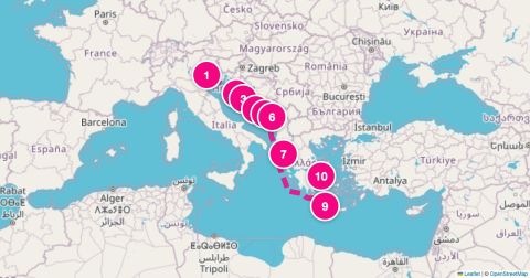 Sibenik Cruise Port - 9 Night Croatia & Montenegro: Dubrovnik Split & Sibenik (Venice To Athens)