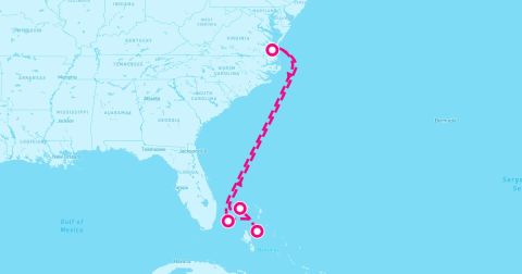 Bimini Cruise Port - 6 Night Bahamas (Norfolk Roundtrip)