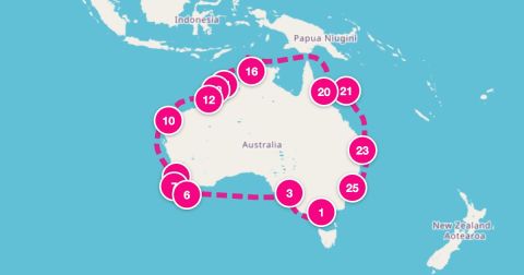 Yampi Sound Kimberley Cruise Port - 24 Night Round Australia (Melbourne To Sydney)