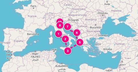 Siracusa Cruise Port - 9 Night Europe & Mediterranean (Rome To Fusina)