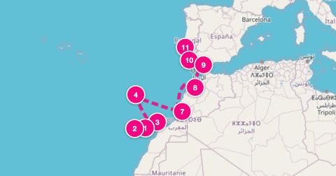San Sebastian De La Gomera Cruise Port - 10 Night Europe & Mediterranean (Las Palmas To Lisbon)