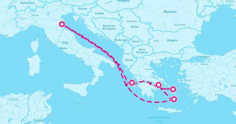 Ravenna Cruise Port - 7 Night Greek Isles (Ravenna Roundtrip)