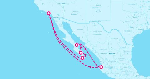 Loreto Cruise Port - 10 Night Baja Peninsula & Sea Of Cortez (Los Angeles Roundtrip)