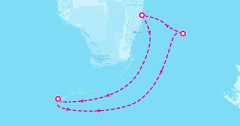 Bimini Cruise Port - 4 Night Key West & Bahamas (Ft. Lauderdale Roundtrip)