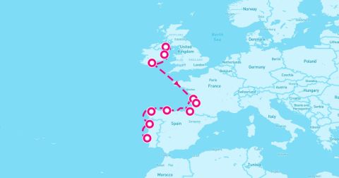 Le Verdon-Sur-Mer Cruise Port - 10 Night Ireland To Iberia Traveler (Belfast To Lisbon)