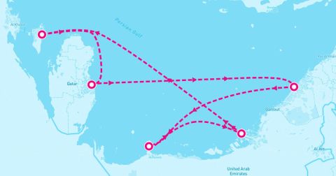 Bahrain Cruise Port - 7 Night Dubai & Middle East (Doha Roundtrip)
