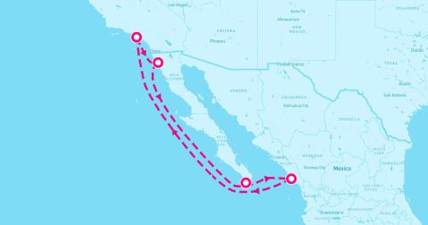 Mazatlan Cruise Port - 7 Night Ensenada Cabo & Mazatlan (Los Angeles Roundtrip)
