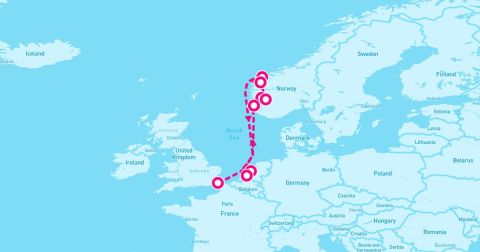 Odda Cruise Port - 8 Night Norwegian Fjords & Hidden Gems (Dover To Rotterdam)