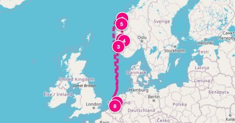 Odda Cruise Port - 7 Night Norwegian Fjords & Hidden Gems (Amsterdam To Rotterdam)