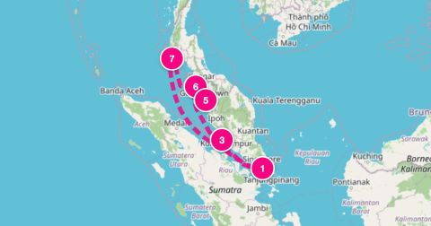 Awana Porto Malai Cruise Port - 8 Night Far East Discovery (Singapore Roundtrip)